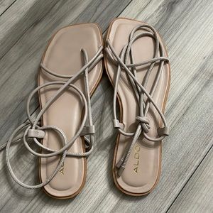 BRAND NEW wrapped around Aldo sandals